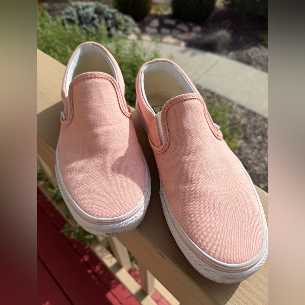Women’s Vans in Light Coral